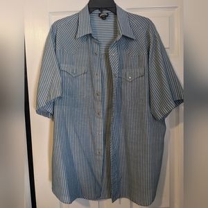 Vintage Lee pearl snap shirt